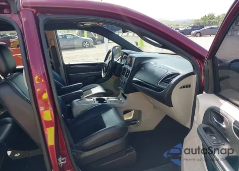 2017 Dodge Grand Caravan Sxt from USA, damaged, VIN 2C4RDGCG7HR554103